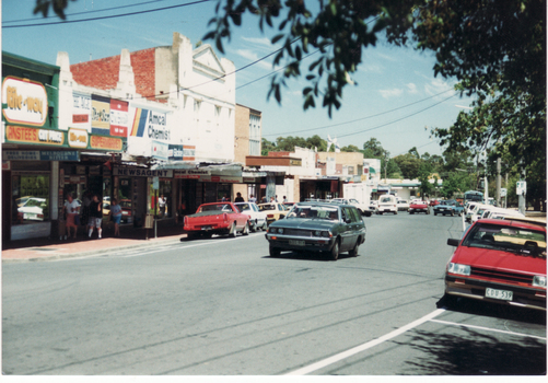 Shops in the east end of South Parade taken in the 1990's