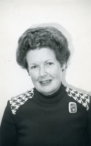 Shirley Ramsay, the first Social Worker employed by the City of Nunawading and later the Community Services Manager.
