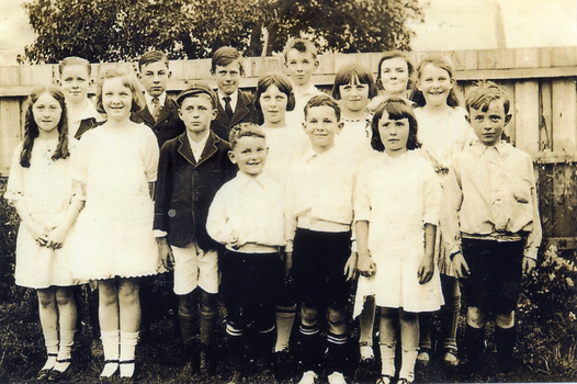 The McDonnell family children and their friends.