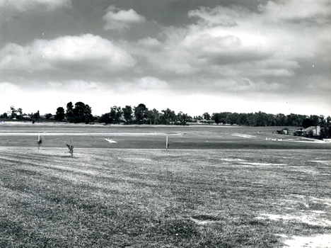 View South from Vicki Street in 1972 of Mahoney's Reserve, Forest Hill