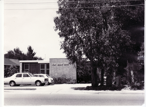 View of the North Blackburn Infant Welfare Centre c 1971.