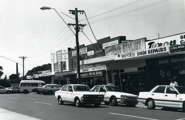 Nunawading shopping Centre taken from the south of the railway station