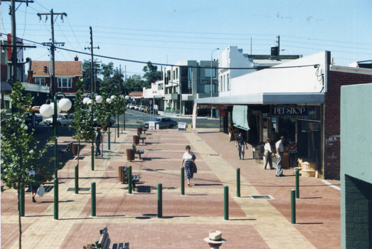 View of the Britannia Mall, Mitcham.  c1989 