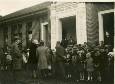 Opening of the Mitcham State School No 2904, Mitcham Road in 1929