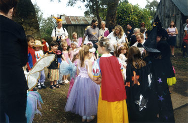 Wisteria Party held in the grounds surrounding Schwerkolt Cottage in October 2002