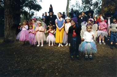 Wisteria Party held in the grounds surrounding Schwerkolt Cottage in October 2002