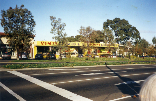 Whitehorse Road, Mitcham, west of Station Street. Taken 2003.