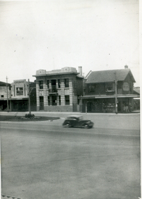 State Savings Bank of Victoria, Mitcham, taken from the north side of  Whitehorse Road.