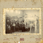  c 1910  the inside of Mitcham Scout Hall during a Methodist Bazaar. Large group of people including D. Walker, R and F Barelli, Mrs  E.E. Walker and Mr E.E. Walker
