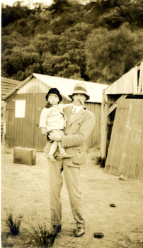 Ronald Peck, orchardist of Tally Ho from 1920 to 1933. 