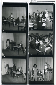 City of Nunawading citizenship ceremony c1977, in the Willis Room at the Nunawading Council Chambers