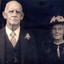 Arthur and Martha Edwards of Forest Hill, taken in 1952 at the wedding of a niece, Gwen Edwards