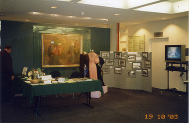 Whitehorse Historical Society Spring Festival display at the Whitehorse Civic Centre, 2003
