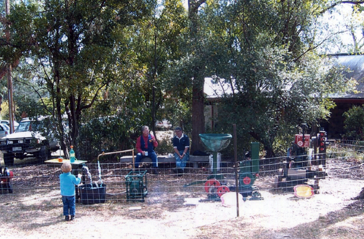 various activities at the Whitehorse Historical Society Heritage Day in 2004