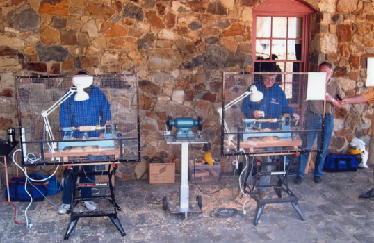 various activities at the Whitehorse Historical Society Heritage Day in 2004