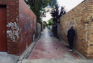 Photograph, Lane connecting ormond Ave & Victoria Street, Mitcham, 2006