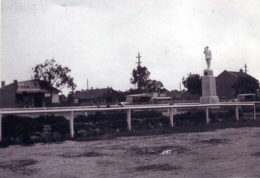 Mitcham War Memorial  in the centre plantation west of Mitcham Road & Whitehorse road 