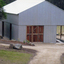 Erection of the Implement Shed in September/October 2007