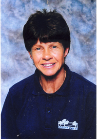Dot Browne, in the Rangeview Primary School Shirt.