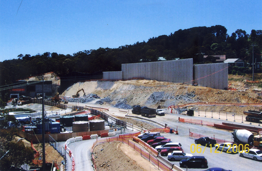  Eastlink Project at the Deep Creek Road site, Mitcham on 6th December 2006