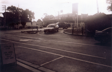 Photograph, The Railway Crossing from Station Street, 1/06/2009