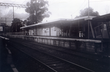 Photograph, Station seen from north side-Platform, 1/06/2009