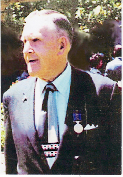 Colin McKirdy OAM, a resident of Blackburn. Involved with the Blackburn Deaf & Dumb Home. 