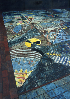 Ceramic Tile Project by the Nunawading Primary Schools Community Art Project