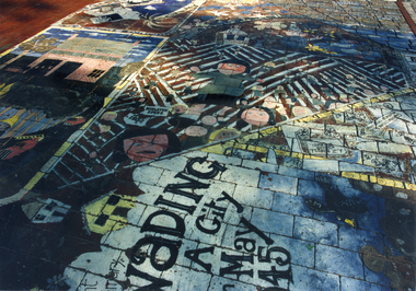Ceramic Tile Project by the Nunawading Primary Schools Community Art Project 