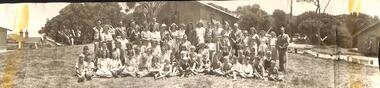 Photograph of a camp held by the Church of Christ Anglican Church.