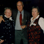 Bruce Reynolds and Barbara Keene representing the Whitehorse Historical Society at a Museums Australia, Victoria function in 1988