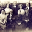 Wakefield Family. John and Rhoda Wakefield are in centre of the front row.