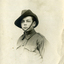  Post card of a soldier in uniform.