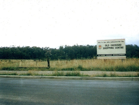 Land on which the Old Orchard Shopping Centre was built.