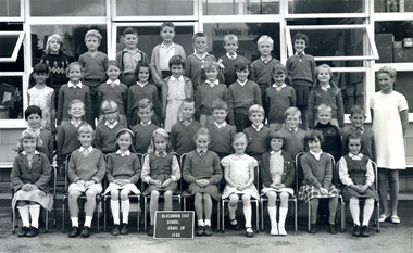 Grade 2B, Blackburn East Primary School, 1969. Teacher Valerie J. Marshall