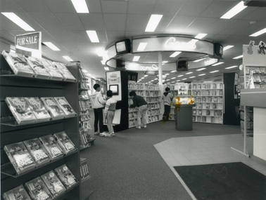  Interior of the 'Blockbuster' Video Store in the Mitcham Shopping Centre - 1994