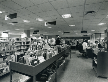 Interior of the Nunawading Library in 1994.