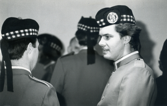  Nunawading Highland Pipe band, winner of the 1984 Australian Pipe Band championships. 
