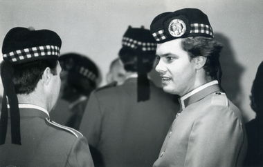  Nunawading Highland Pipe band, winner of the 1984 Australian Pipe Band championships. 