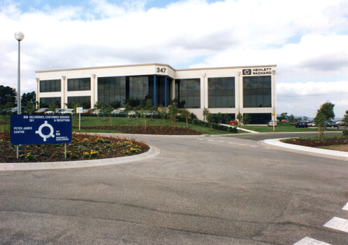 Victorian Headquarters of Hewlett Packard in East Burwood. 