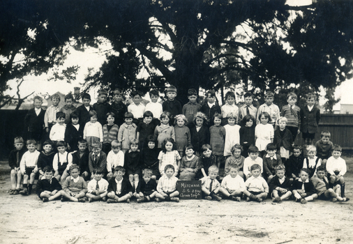 Infants attending Mitcham State School - date unknown