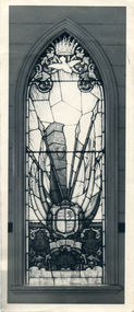 Stained glass windows at Christ Church Anglican Church, Mitcham..