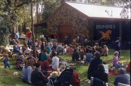  'Teddy Day' at the Wisteria festival in 1994