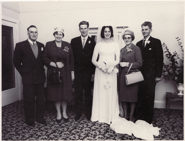 Marriage of Ivan Mullens of East Burwood, to Joy Blanksby. 