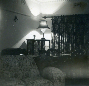 Inside Max Grant's brick veneer house at 8 Hazelmere Avenue, Mitcham
