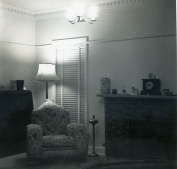 Inside Max Grant's brick veneer house at 8 Hazelmere Avenue, Mitcham