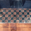 Some of the decorative tiles used at Bundoora Park Homestead, Bundoora that were supplied by the Australian tesselated Tiles Co. Mitcham