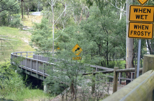 Eastlink Trail looking south 2012.
