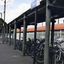 Bicycle rack on the south side of the Mitcham Station -2012.
