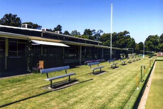 Blackburn Bowling Club clubhouse in Pakenham Street, Blackburn - 2012